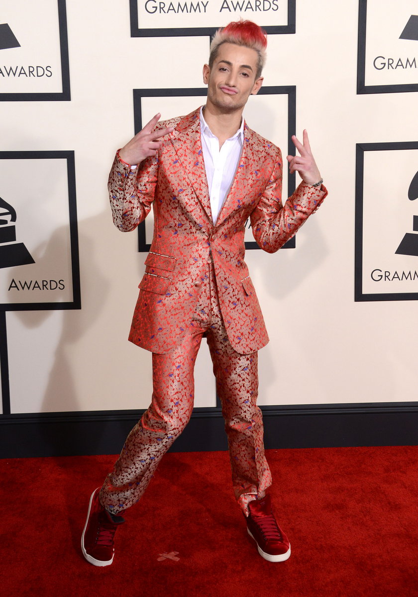 Frankie Grande na Grammy 2015