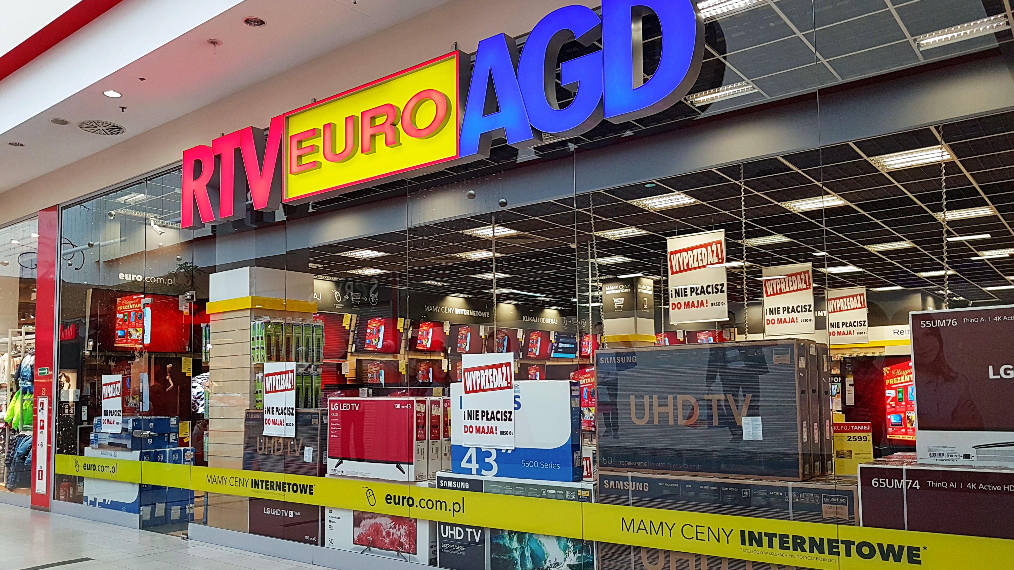Sklepy RTV Euro AGD otwarte mimo obostrzeń? "Jesteśmy sklepem spożywczym"