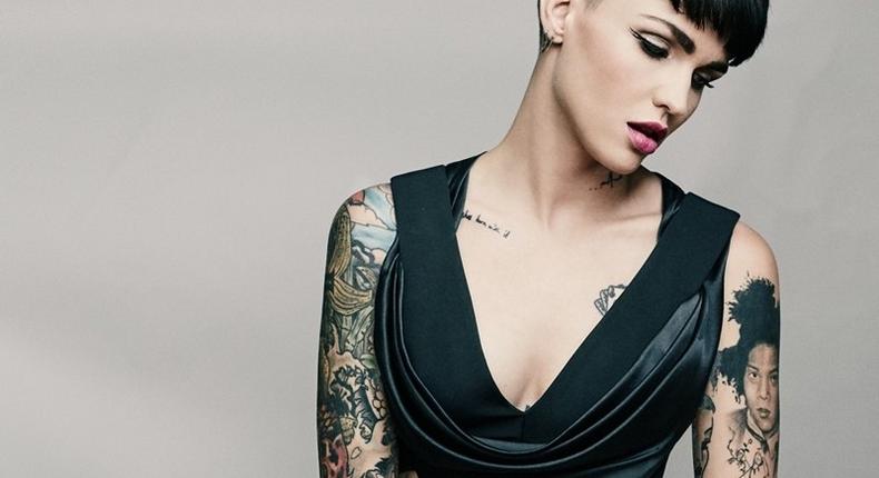 Ruby Rose for Byrdie