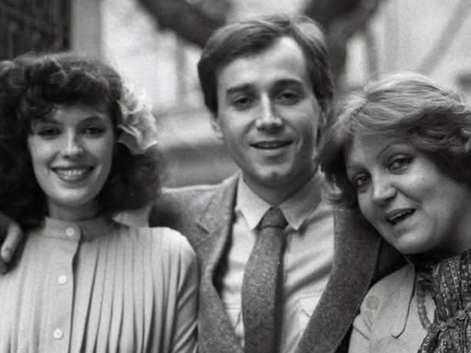 Ljiljana Perović i Irfan Mensur na venčanju 1979. godine