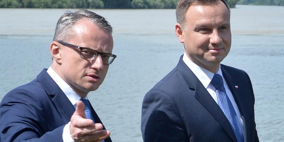 Andrzej Duda, Marek Magierowski.