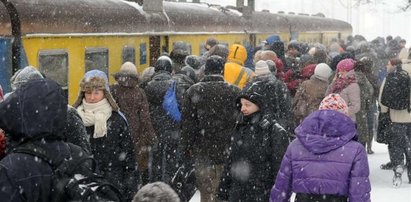 Paraliż na kolei. Rozkłady nie obowiązują