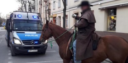 Dziki zachód w Kielcach. Szeryf dorwał kowboja