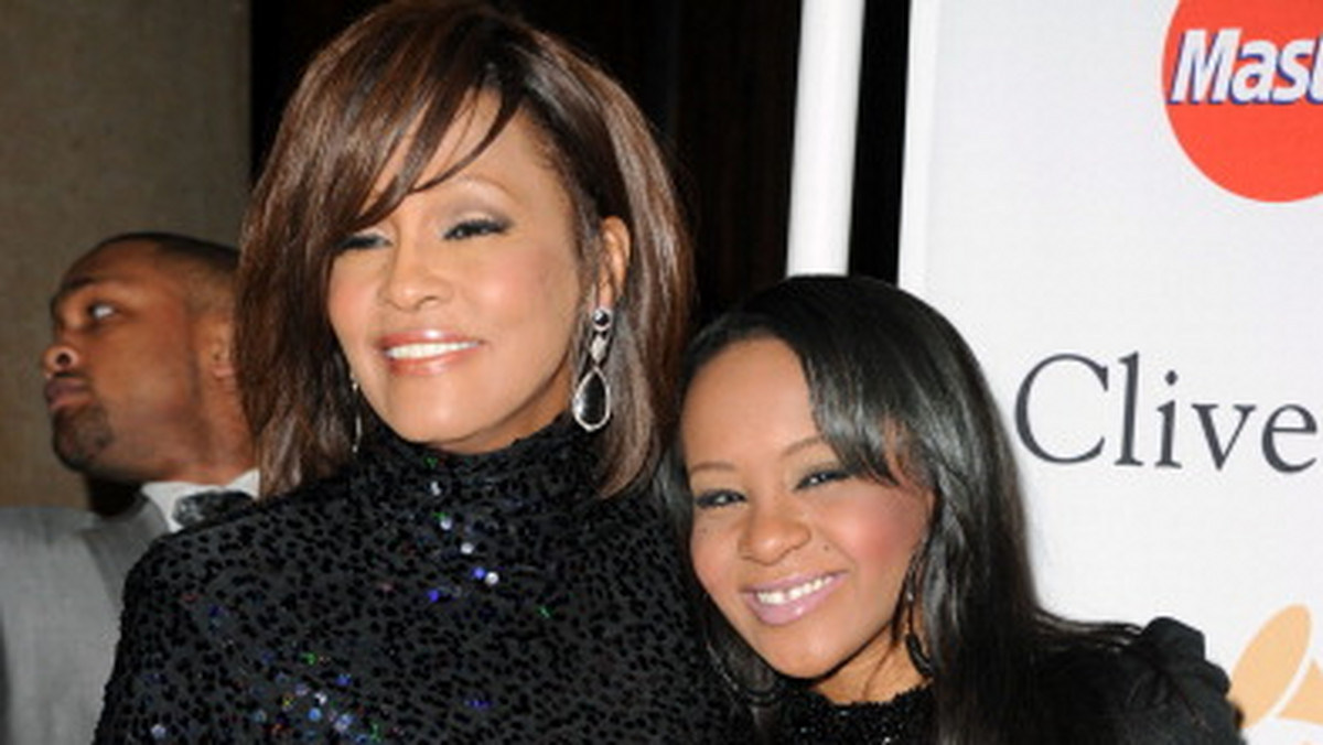 Whitney Houston i Bobbi Kristina Brown (fot. Getty Images)