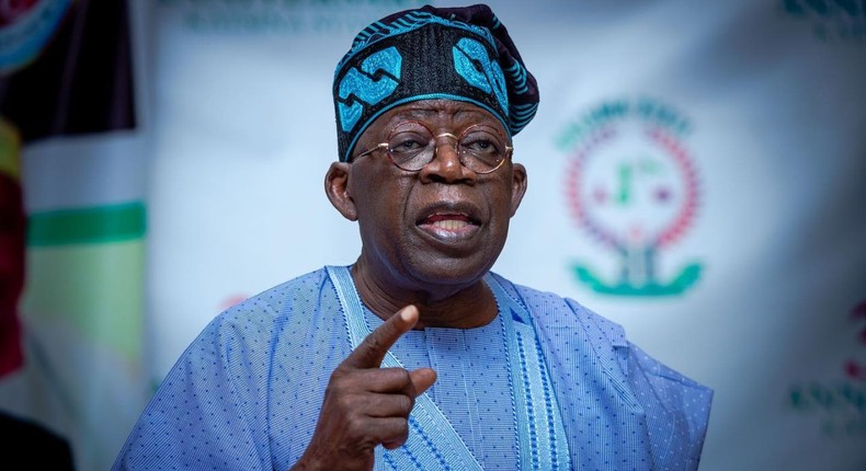 President Bola Ahmed Tinubu. [Punch]