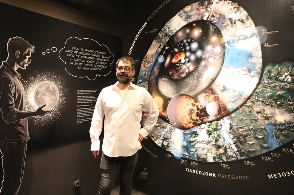 Autor izložbe Ranko Pejović