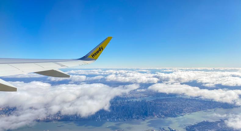 Flying on a Spirit Airlines Airbus A320neo.