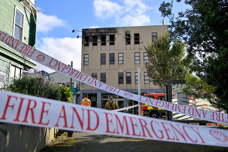 Požar u hostelu u Velingtonu, Novi Zeland
