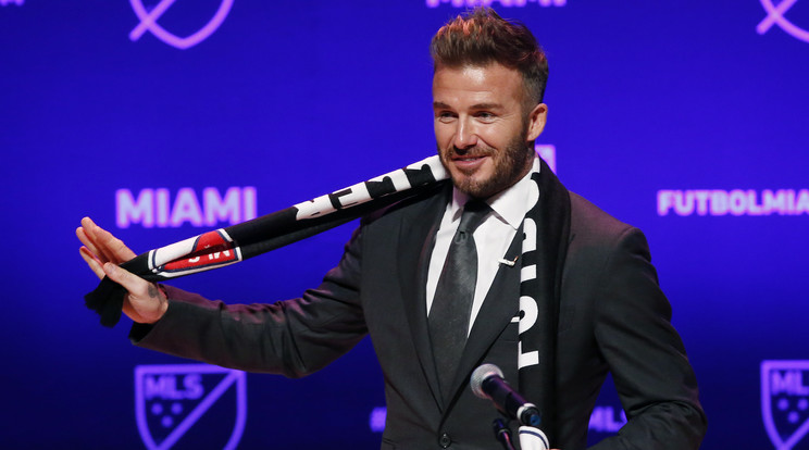 David Beckham klubtulajdonosként tér vissza a futball világába /Fotó: AFP