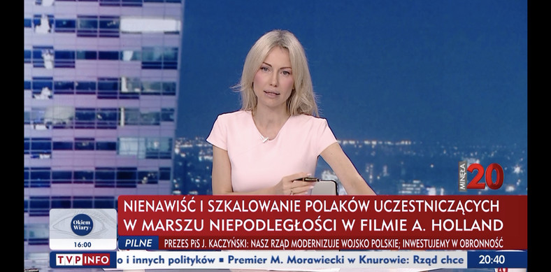 Magdalena Ogórek wybuchła w TVP Info