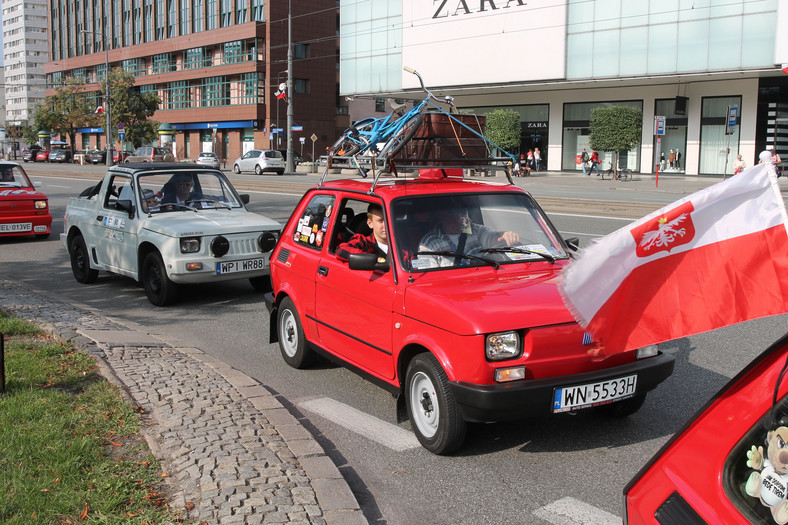 13 Ogólnopolski Zlot Fiata 126p w Warszawie
