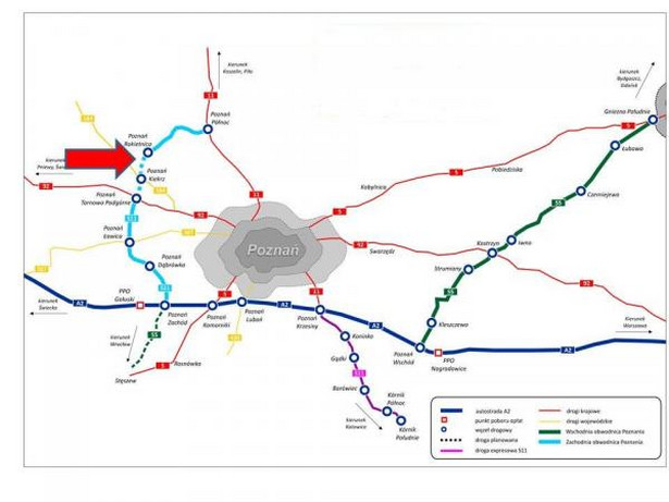 S11 obwodnica Poznania. Fot. GDDKiA