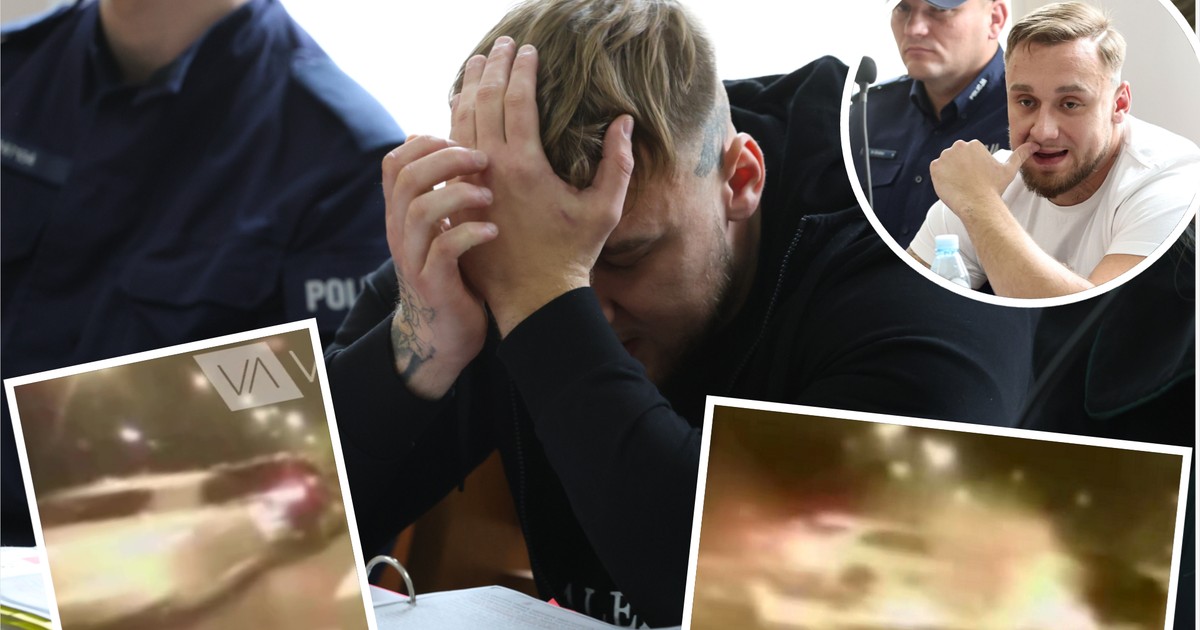 Łukasz Żak mocno zmizerniał za kratkami i zrobił się nerwowy. Sędzia w pewnym momencie stracił cierpliwość