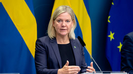 Bejelentette lemondását Magdalena Andersson, Svédország miniszterelnöke 