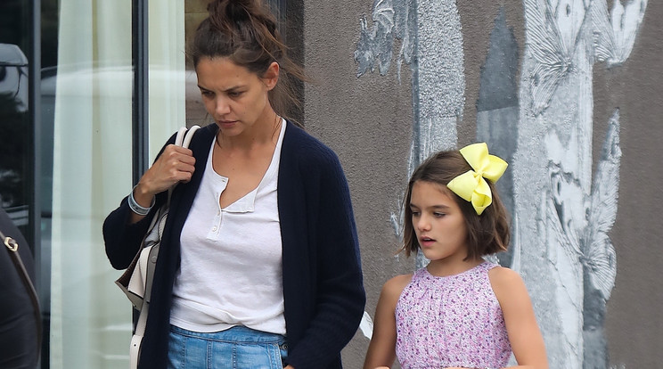 Suri Cruise nagyon szépen cseperedik /Fotó: Northfoto