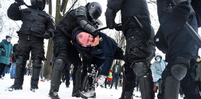 Protesty w obronie Nawalnego. Zatrzymano kilka tysięcy osób