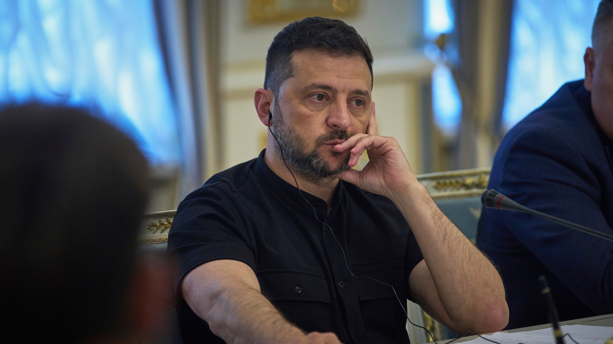 Ukrajinský prezident Volodymyr Zelenskyj.