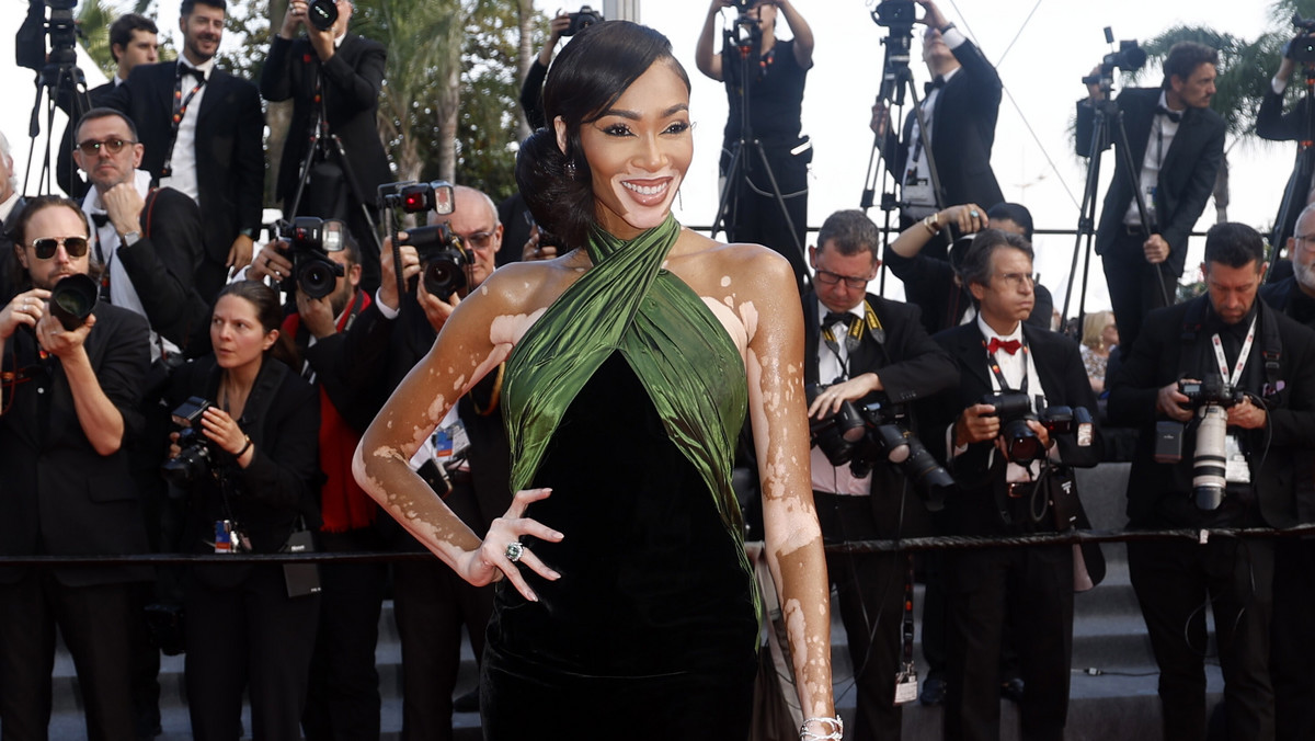 Winnie Harlow w Cannes 