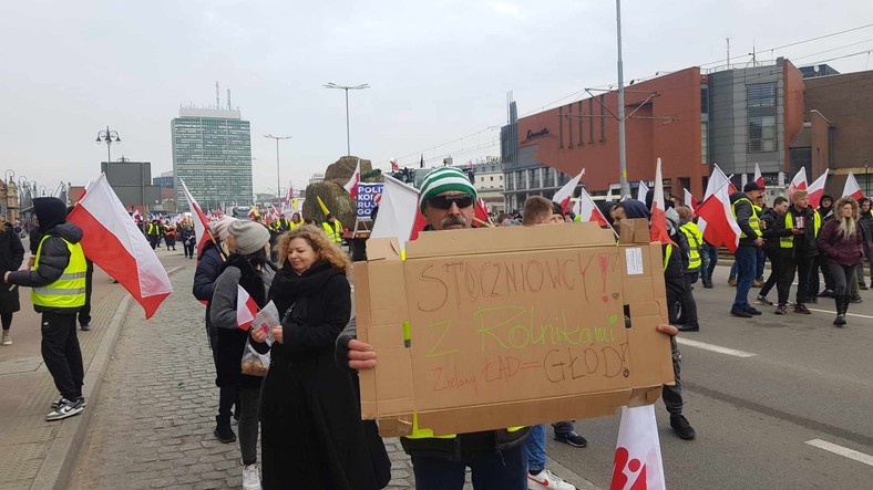 Gdańsk. Protest rolników