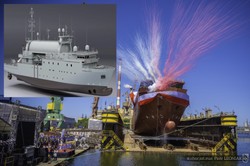 Polska marynarka wzmacnia siły! ORP Henryk Zygalski zwodowany.