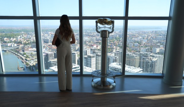 Otvoren vidikovac na 41. spratu Kule Beograd: Do vrha za samo 25 sekundi, evo koliko košta