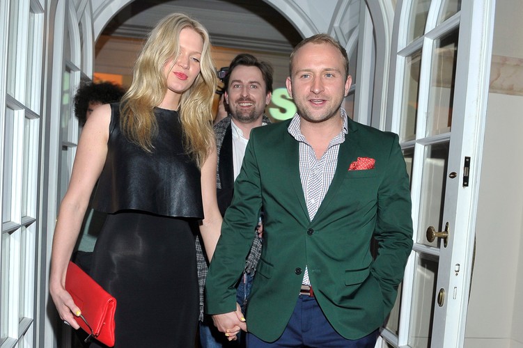 Zofia Ślotała i Borys Szyc na gali Fryderyków