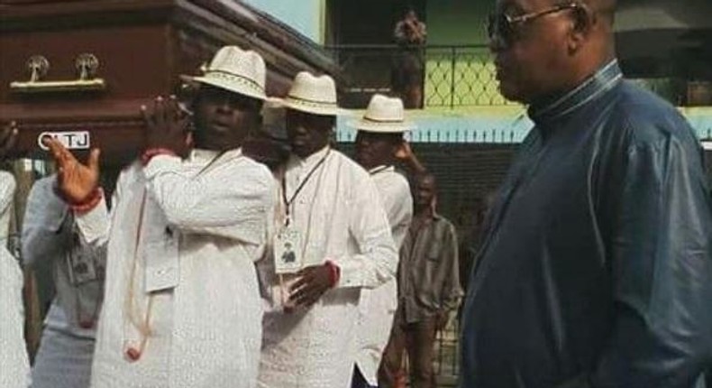 Henrietta Kosoko's burial ceremony