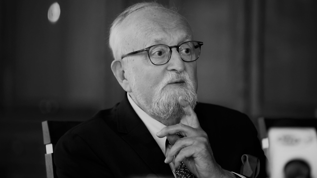 Krzysztof Penderecki nie żyje. O śmierci wybitnego kompozytora poinformowało Radio Kraków. 86-latek zmarł w niedzielę, a ten fakt potwierdziła jego rodzina.