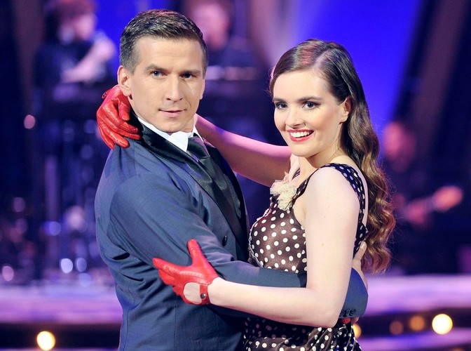 Aktorka Maria Niklińska i tancerz Tomasz Barański