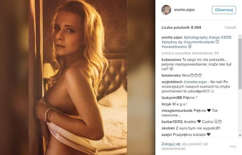 Playboy aneta zajac Aneta Zając