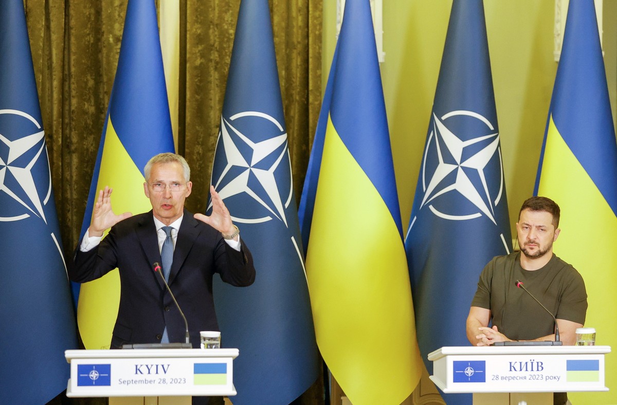 Jens Stoltenberg, Wołodymyr Zełenski