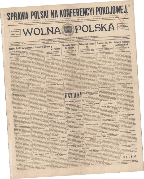 Ukazujące się w USA pismo „Wolna Polska”