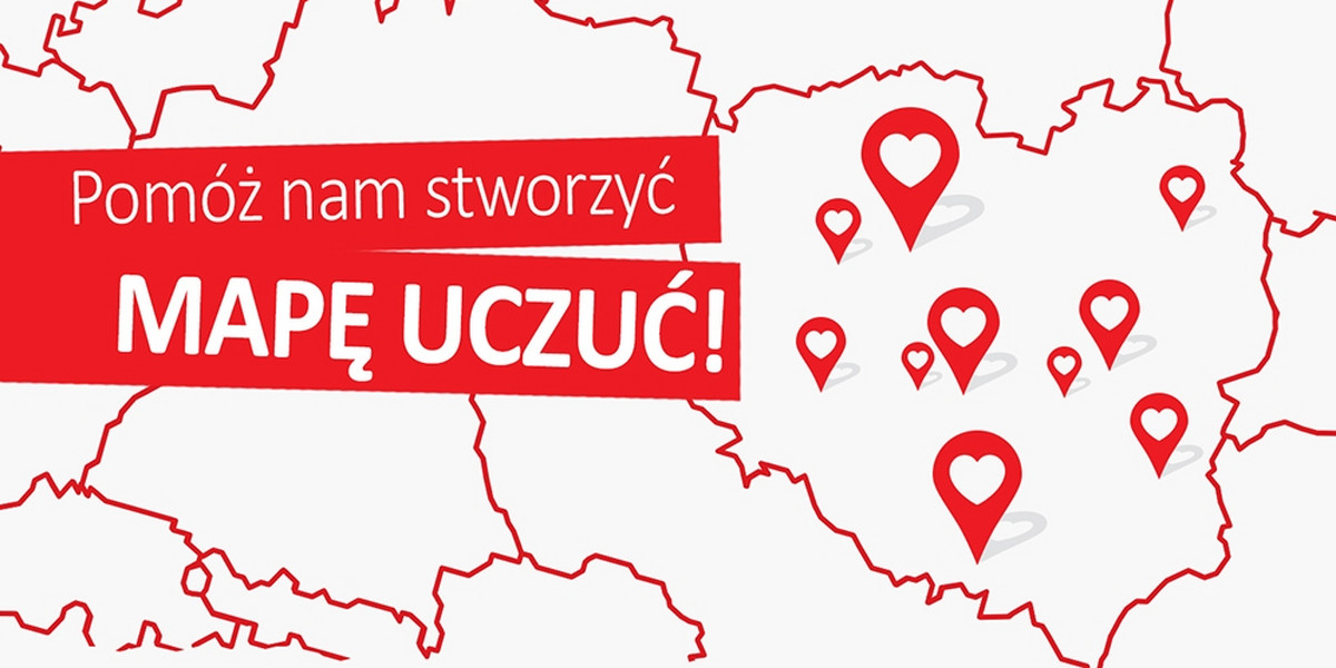 Ilustracja Mapa Uczuc