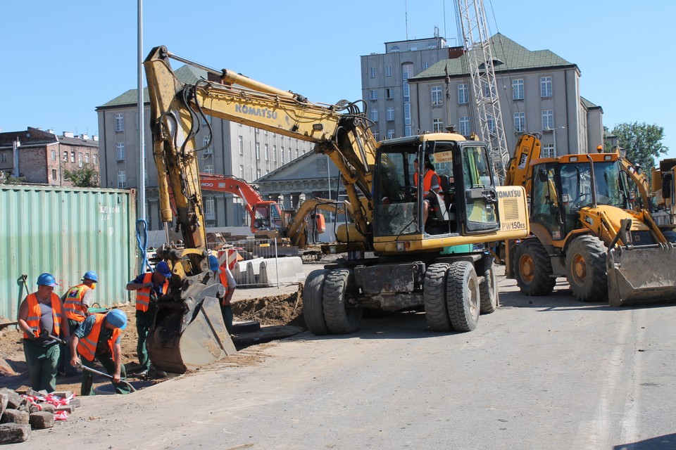 Budowa II linii metra: zamknięty pl. Wileński