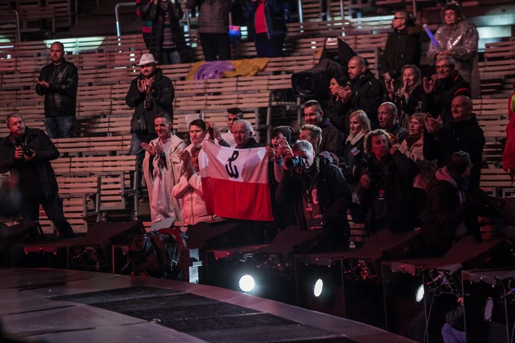 Opolski amfiteatr podczas koncertu Jana Pietrzaka