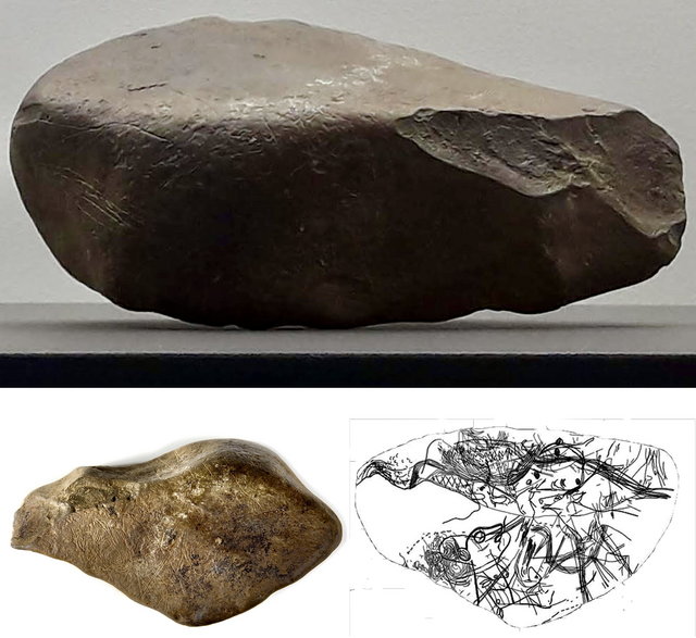 Mapa Abauntza, na której zaznaczono najbliższe okolice jaskini — to kartograficzny dokument wyryty w kamieniu, uważany za jeden z najstarszych w historii ludzkości. Odkryta w 1993 r. w jaskini Abauntz w Nawarrze w Hiszpanii, liczy 13 tys. 600 lat i ma wymiary 17 x 12 x 2 cm. Naukowcy odnaleźli zaznaczone na niej miejsce samej jaskini, pobliską rzekę wraz z jej dwoma dopływami, mielizny oraz sylwetki zwierząt, co sugeruje, iż mogła służyć myśliwym