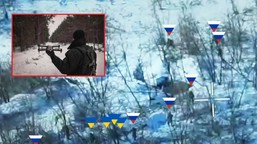 rosyjski zwiad pojmał ukraińców. zostali odbici przez rój dronów