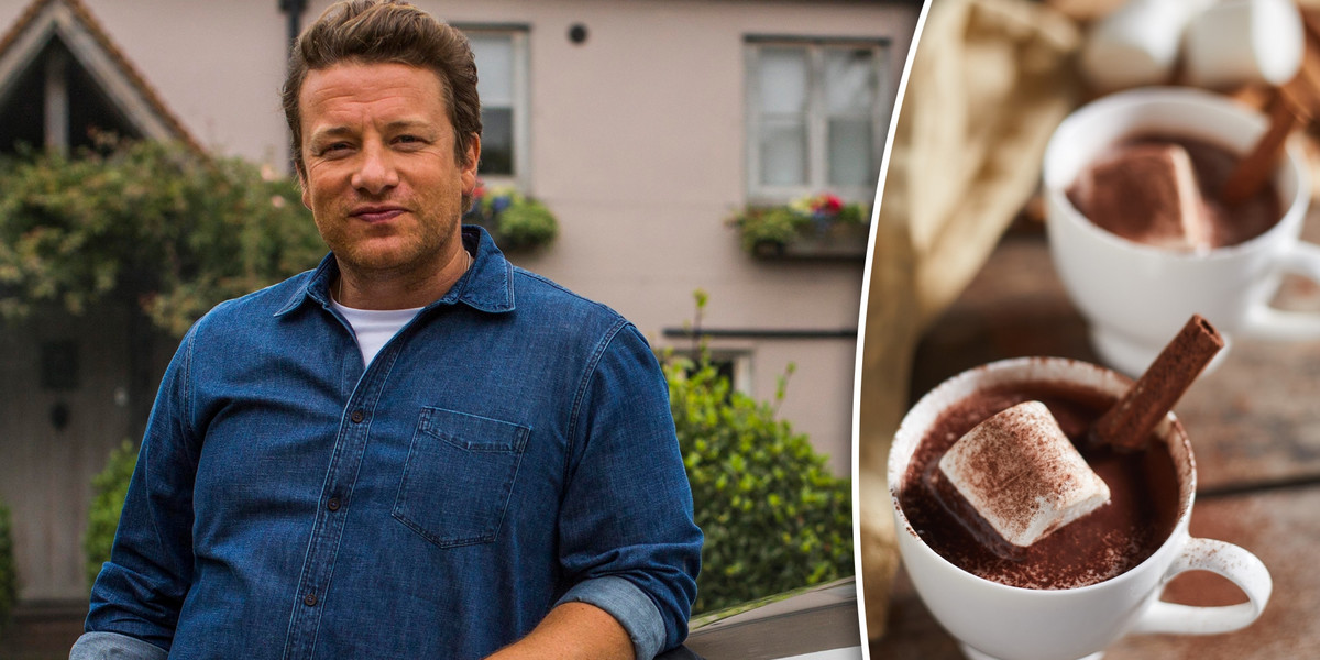 Jamie Oliver poleca pyszny krem czekoladowy z ciekawymi dodatkami.