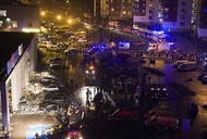 LATVIA SUPERMARKET ROOF COLLAPSE