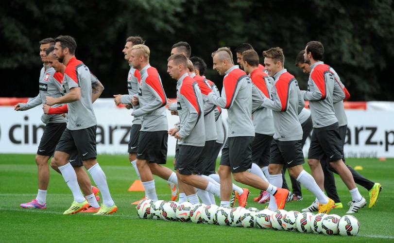 Polscy piłkarze szykują się do meczu z Gibraltarem