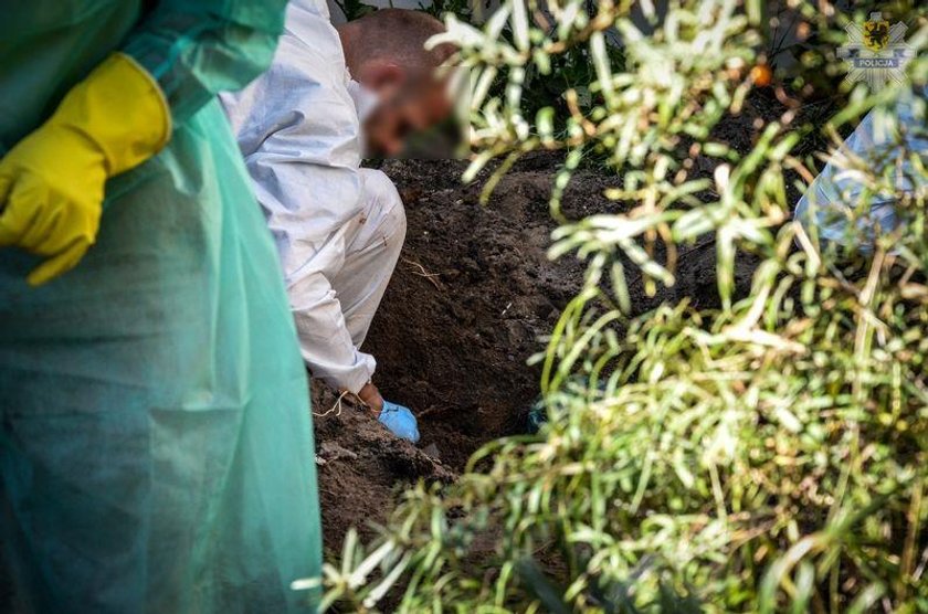 Szczątki 40-letniej Grażyny Ż. znaleziono w przydomowym ogródku