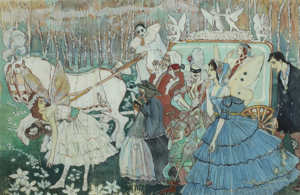 M Pawlikowska-Jasnorzewska, Illustrations for the Fairy Tale, 1914