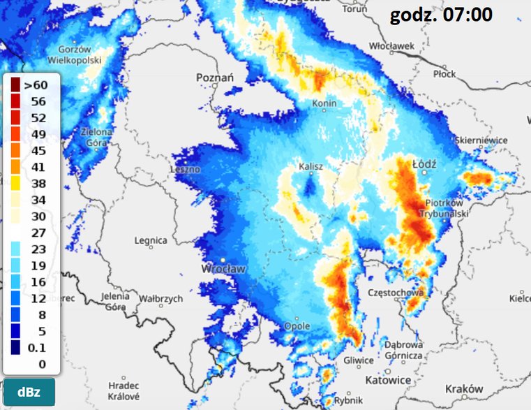 Burze nad Polską