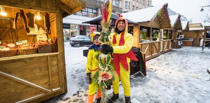 Jarmark Wielkanocny w środku zimy