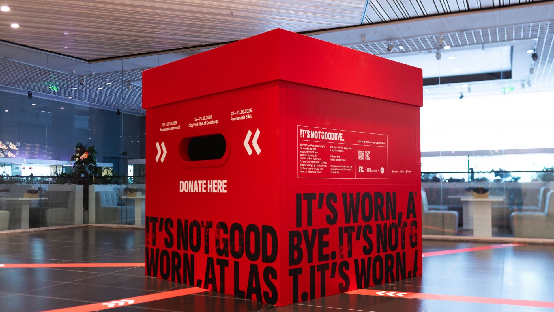 Electric Castle și NEPI Rockcastle dau bis campaniei de upcycling prin a treia ediție: „It’s not goodbye, it’s worn at last”