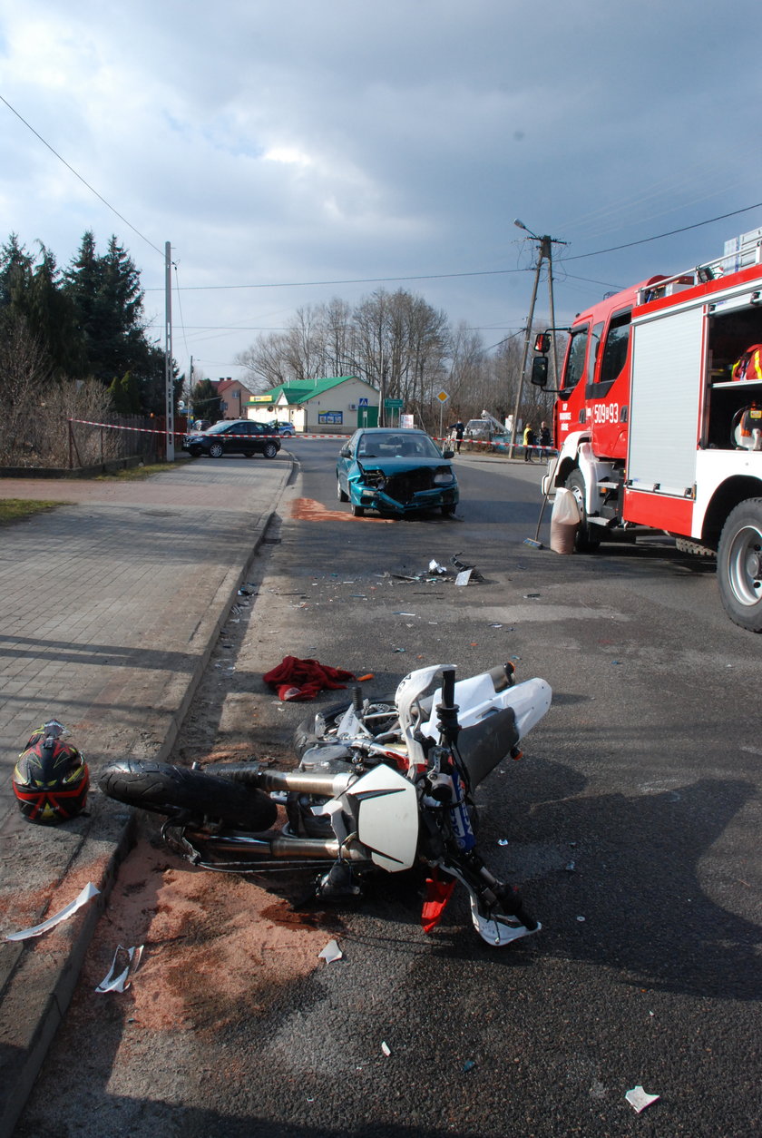 Tragiczny Wypadek Motocyklisty W Wadowicach Górnych