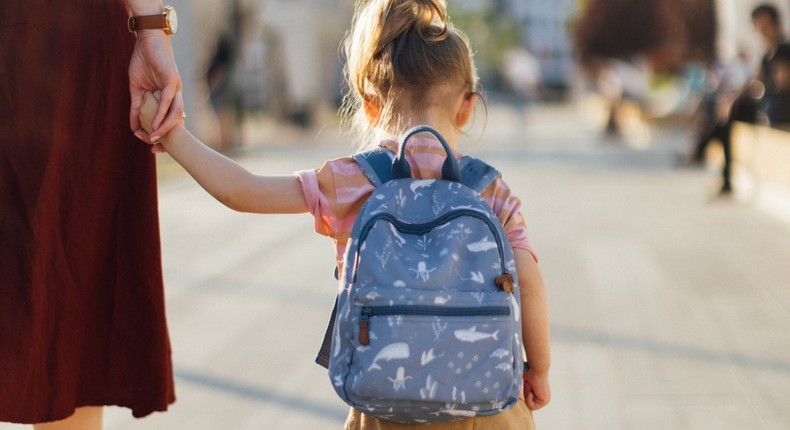 The author (not pictured) decided to pull her daughter out of preschool when she learned about active shooter drills.miniseries/Getty Images