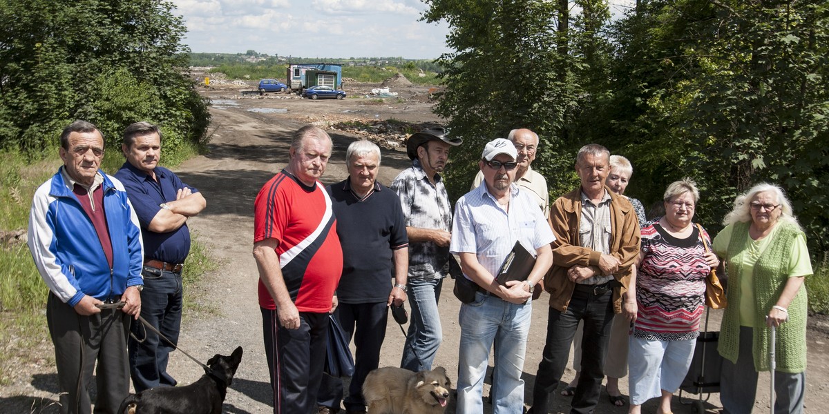 Smród z hałdy nie pozwala żyć mieszkańcom Piekar