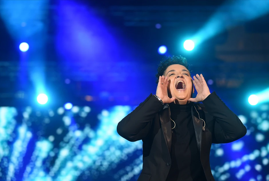 Nova godina 2022 doček Narodna skupština Marija Šerifović