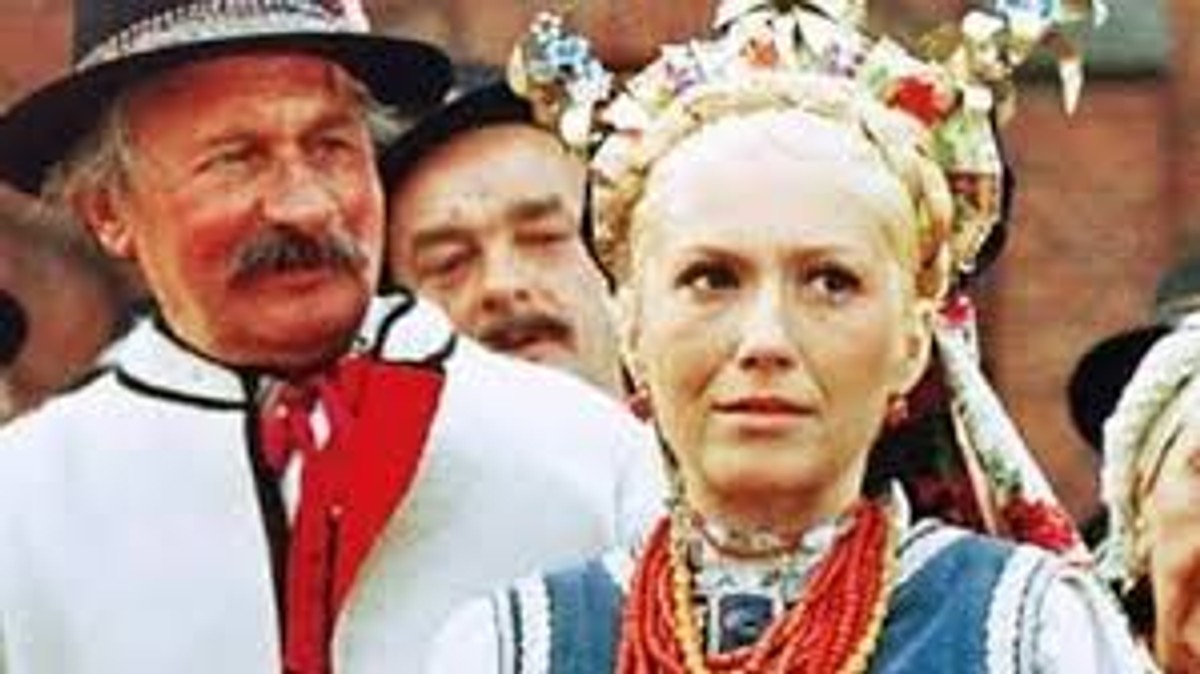 Emilia Krakowska jako Jagna w filmie "Chłopi" z 1973 roku w reżyserii Jana Rybkowskiego